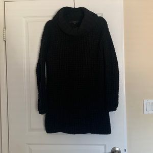 Guess, Medium Black Scoop neck dress sweater.
